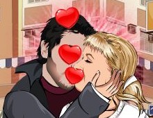Kissing Christina Aguilera