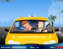 Besos De Amor En El Taxi